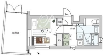 グランデュオ経堂17 103 間取り図