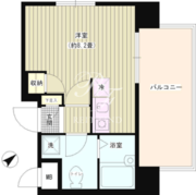 パークホームズ文京千石ステーションアリーナ 710 間取り図