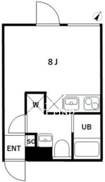 クリアル北品川 502 間取り図