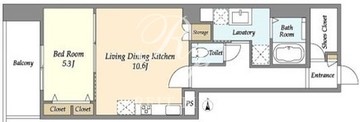 インプルーブ錦糸町 305 間取り図