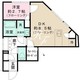 クリアル新宿山吹町 501 間取り図