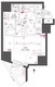 ズーム渋谷笹塚セカンド 101 間取り図