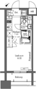 プラウドフラット三軒茶屋 402 間取り図