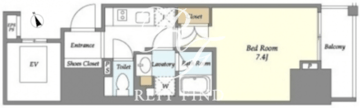 ディームス三田 501 間取り図