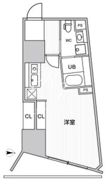 ウィーヴプレイス上野サウス 401 間取り図