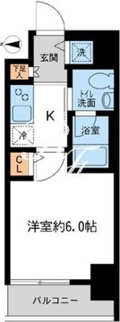 KDXレジデンス大島 708 間取り図