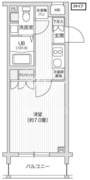 レジディア笹塚2 314 間取り図