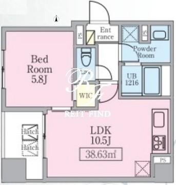 アビタシオン創 403 間取り図