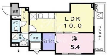 ドミールT馬込 403 間取り図