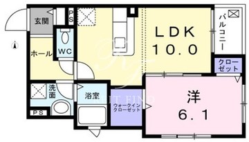 ドミールT馬込 104 間取り図