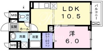 ドミールT馬込 103 間取り図