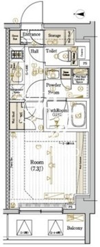 ブライズ西大井DUE 303 間取り図