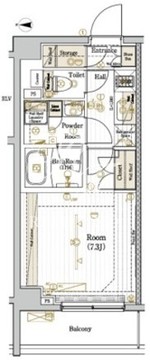 ブライズ西大井DUE 309 間取り図