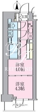 ルネサンスコート文京白山 303 間取り図