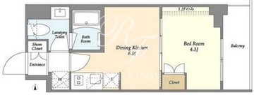 ベルファース駒沢三丁目 301 間取り図