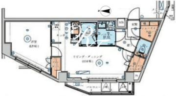 リヴシティ墨田 305 間取り図