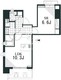 ラティエラ文京音羽 1003 間取り図