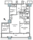 ザ東京タワーズミッドタワー 829 間取り図