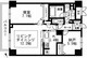 パークフラッツ学芸大学 304 間取り図