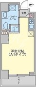 エグゼトゥール日本橋 301 間取り図