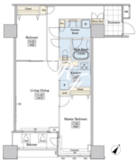 レジディアタワー上池袋 TW-716 間取り図