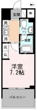 カスタリア大森3 210 間取り図