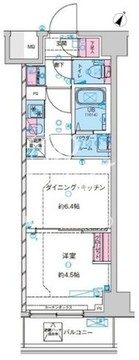 ジェノヴィア鐘ヶ淵 310 間取り図