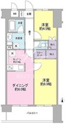コンフォリア赤羽岩淵 102 間取り図