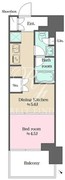ウエリスアーバン水天宮前 1121 間取り図