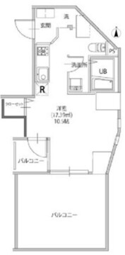 アリカ文京本郷 302 間取り図