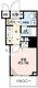 プレール・ドゥーク戸越銀座通り 504 間取り図