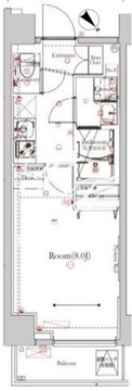 レヴールスカイフォリア 303 間取り図