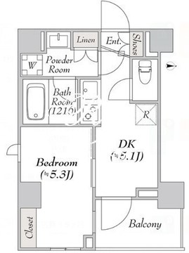 グランカーサ王子3 701 間取り図