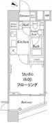 ファーストリアルタワー新宿 2002 間取り図