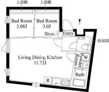 メゾンド芝 401 間取り図