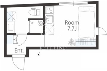 用賀レーベル 204 間取り図