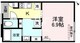 グランテージ西小山 201 間取り図