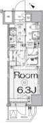 メイクスデザイン品川ノース 1002 間取り図 ?>