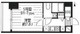 ドゥーエ西大島3 505 間取り図