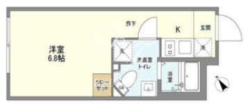 スフィア代々木上原ヒルトップ 202 間取り図