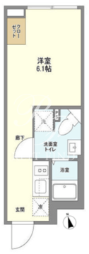 スフィア代々木上原ヒルトップ 105 間取り図
