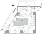 ドゥーエ早稲田 1101 間取り図