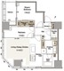 パークホームズ浜松町 1402 間取り図