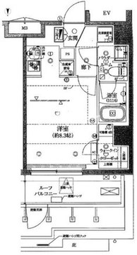 アルテシモラヴィ 901 間取り図