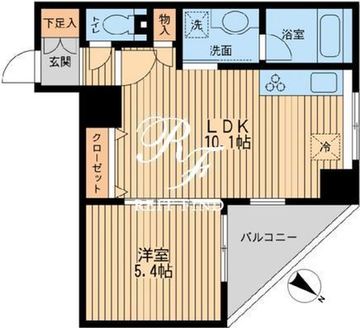 プライムアーバン日本橋人形町 702 間取り図