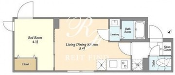 ウェルスクエア用賀 402 間取り図