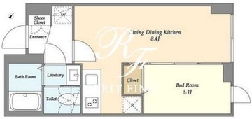 ウェルスクエア用賀 303 間取り図