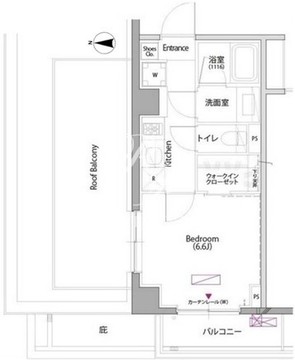 ラティエラ大森 504 間取り図