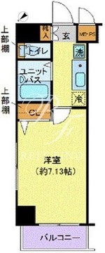 ヴェルト日本橋3 301 間取り図