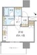 ブリリアタワー浜離宮 410 間取り図